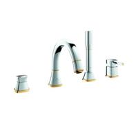 Grohe Grohe Grandera combinaison baignoire 4 trous chrome/or Quantité:1