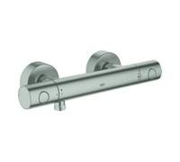 Grohe Grohe Grohtherm 1000 Cosmopolitan Mitigeur thermostatique douche supersteel, DN 15, montage mural Quantité:1