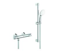 Grohe Grohe Grohtherm 500 Mitigeur thermostatique douche 34796_1 avec ensemble douche 600 mm chrome Quantité:1