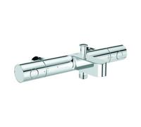 GROHE Grohtherm 800 Cosmopolitan - Mitigeur thermostatique de bain avec 2 sorties et sans raccords en S chrome