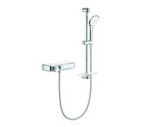 Grohe Grohe Grohtherm SmartControl Mitigeur thermostatique douche 1/2", avec ensemble douche 60 cm, chrome Quantité:1