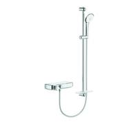 Grohe Grohe Grohtherm Smartcontrol Mitigeur thermostatique douche 1/2", set douche 90cm, chrome Quantité:1