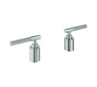 Grohe Grohe Hebel Atrio Private Collection avec surface moletée, supersteel Quantité:1