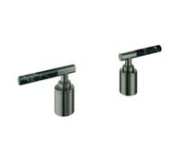Poignée De Baignoire Grohe Atrio Private Collection pour 25224, Caesarstone Vanilla Noir Hard Gra...