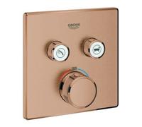 Grohe Grohe Kit complet Grohtherm Smartcontrol avec soleil, angle, encastré, UP-THM, 2 vannes d'arrêt Quantité:1