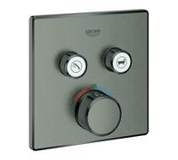 Grohe Grohe Kit complet Grohtherm Smartcontrol mitigeur h poignée encastré, angle, UP-THM, 2 vannes d'arrêt Quantité:1