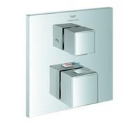 Grohe Grohe Kit de montage Allure Brilliant encastré UP-Br-THM, 2 voies, chauffage m R-Strk, chrome Quantité:1