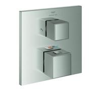 Grohe Grohe Kit de montage Allure Brilliant encastré UP-Br-THM, 2 voies, chauffage mixte, inox Quantité:1
