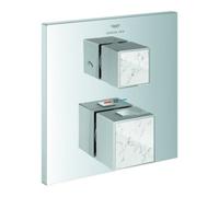 Grohe Grohe Kit de montage complet Allure Brilliant encastré UP-Br-THM, 2 voies, taille m, chrome Quantité:1