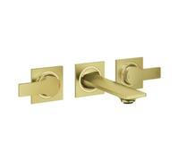 Grohe Grohe Kit de montage complet Allure Mitigeur lavabo encastré 3 trous, 1/2", H 15 cm, chromé satiné Quantité:1