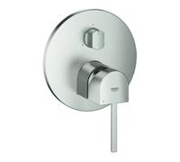 Grohe Grohe Kit de montage complet PLUS UP-EHM, commutation 3 voies, supersteel Quantité:1