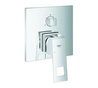 Grohe Grohe Kit de montage Eurocube encastré UP-EHM, avec commutateur 3 voies, chrome Quantité:1
