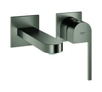 Grohe Grohe Kit de montage fini PLUS Robinet mural 2 trous, A 14,7 cm, gris foncé courbé Quantité:1