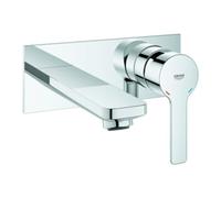 Grohe Grohe Kit de montage prêt Lineare chrome, 2 sorties eau chaude/froide, saillie 14,9 cm Quantité:1