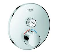 Grohe douche Smartcontrol 29144000 chromé , avec 1 robinet d’arrêt, chromé ronde