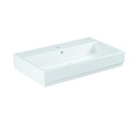 Grohe Grohe Lavabo à poser Cube céramique 80 cm, 1 trou mitigeur, blanc alpin PureGuard Quantité:1