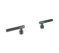 Grohe Grohe Levier Atrio Private Collection avec surface ronde, graphite dur brossé Quantité:1