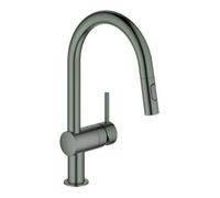 Grohe Grohe Minta Mitigeur évier 1 trou H chromé, douchette extractible, bec C Quantité:1