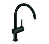 Grohe Grohe Minta Mitigeur évier monocommande velours noir, bec pivotant C Quantité:1