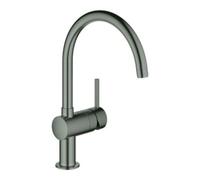 Grohe Grohe Minta Mitigeur monotrou évier, bec pivotant, bec en C, chromé Quantité:1