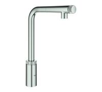 Grohe Grohe Minta SmartC Mitigeur évier supersteel, douchette extractible Quantité:1