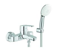 Grohe Eurostyle Cosmopolitan robinetterie de bain 25275002 25275_2 avec jeu de supports muraux, chromé