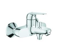 Grohe Grohe Mitigeur baignoire mono-commande Euroeco 1/2", montage mural, chrome Quantité:1