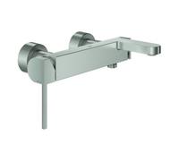 GROHE Plus Mitigeur monocommandé pour bain, saillie 189mm, montage apparent, 33553DC3, Couleur: acier super