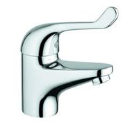 Grohe Grohe Mitigeur de sécurité monocommande Euroeco Special pour lavabo, chrome, corps lisse, avec limiteur de température Quantité:1