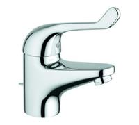 Grohe Grohe Mitigeur de sécurité monocommande pour lavabo Euroeco Special chr, avec garniture de vidage à tige 1 1/4 Quantité:1