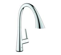 Grohe Zedra Touch Mitigeur d'Ã©vier Ã©lectronique d'une seule main, spray de rinÃ§age extractible,, Coloris: chrome - 30219002