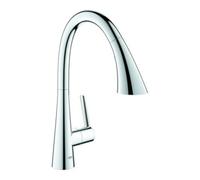 Grohe Grohe Mitigeur évier Zedra SmartC chrome, douchette extractible Quantité:1