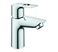 Grohe BauLoop mitigeur lavabo 23879001 2000 /2", taille S, avec garniture de vidage , limiteur de température, corps lisse, chromé