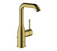 Grohe Essence Mitigeur monocommandé pour lavabo, L-Size, orientable, saillie 127mm, avec vidage à tirette, 24174GL1, Couleur: un lever de soleil frais