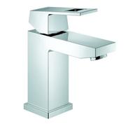 Grohe Grohe Mitigeur lavabo Eurocube 1/2", taille S, corps lisse, chrome Quantité:1