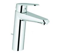 GROHE Mitigeur de lavabo Eurodisc C 23448002 – M-Size, saillie 142 mm, chromé, vidage à tirette