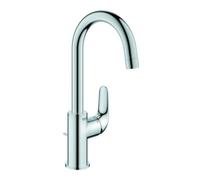 Grohe Grohe Mitigeur lavabo Euroeco 1/2", L, avec vidage, plastique, avec cache Quantité:1