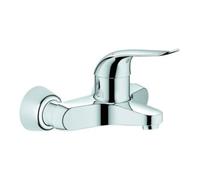 Grohe Grohe Mitigeur lavabo Euroeco Special chrome, bec 15,7 cm, avec limiteur de température Quantité:1