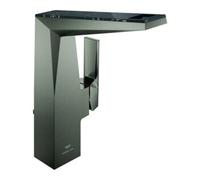 Grohe Grohe Mitigeur lavabo monocommande Allure Brilliant P. Coll. 1/2", L, inserts moy., graph. mat Quantité:1