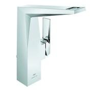 Grohe Grohe Mitigeur lavabo monocommande Allure Brilliant P. Coll. 1/2", L, poignée moletée, chrome Quantité:1