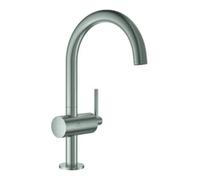 Grohe Grohe Mitigeur lavabo monocommande Atrio 1/2", L, vidage pop-up 1 1/4", chromé Quantité:1