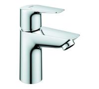 Grohe Grohe Mitigeur lavabo monocommande BauEdge 1/2", S, avec garniture de vidage, corps lisse, chrome Quantité:1