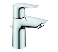 GROHE Mitigeur lavabo monocommande BauEdge 23328001 – Taille S – Chromé – Garniture de vidage