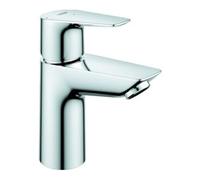 Grohe Grohe Mitigeur lavabo monocommande BauEdge 1/2", S, sans vidage, avec bec, corps lisse, chromé Quantité:1