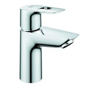 Grohe BauLoop mitigeur lavabo 23337001 1/2", taille S, sans garniture de vidange , avec limiteur de température, corps lisse, chromé