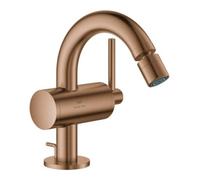 Grohe Grohe Mitigeur monocommande bidet Atrio 1/2", garniture vidage, warm sunset brossé Quantité:1