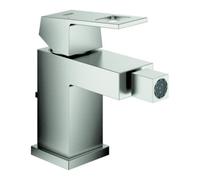 Grohe Grohe Mitigeur monocommande bidet Eurocube 1/2", avec garniture de vidage, supersteel Quantité:1