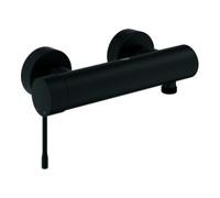 Grohe Essence Mitigeur monocommandé pour douche, montage mural, apparent, 25252KF1, Couleur: Noir Fantôme