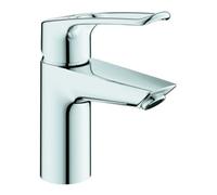 Grohe Eurosmart Mitigeur monocommandé pour lavabo, S-Size, saillie 119mm, vidage Push-Open, manette ouverte, 23980003