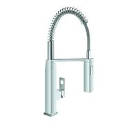 Grohe Eurocube robinet de cuisine 31395000 chromé , C-bec, avec handspray